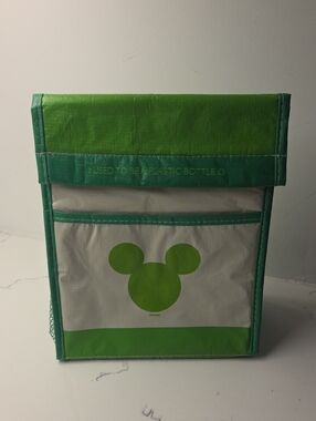 Disney Green Recycled Lunch Tote Bag with Handle
